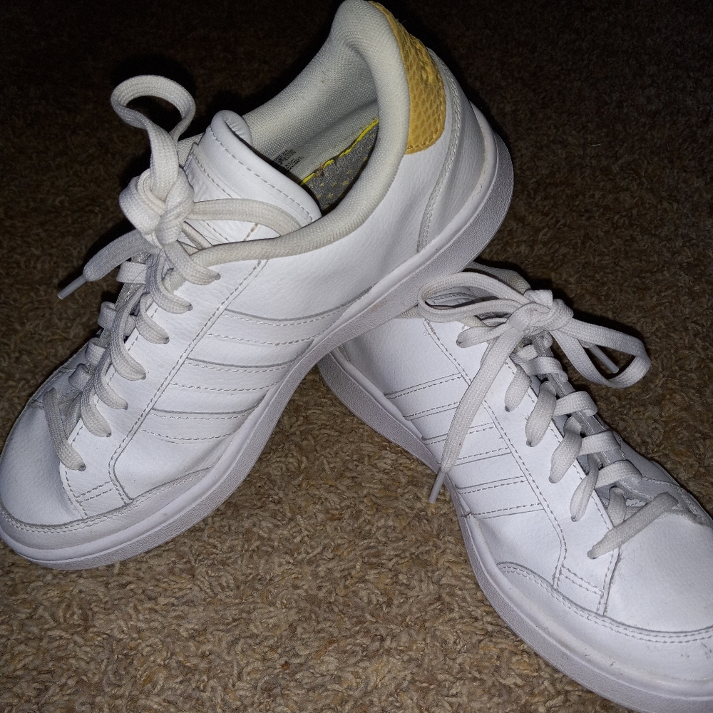 Brand new adidas white shoes size 9.5